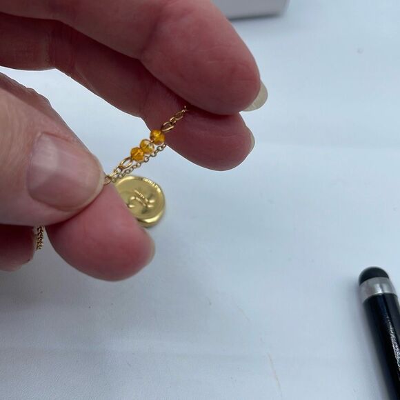 Squirrel pendent on 16” chain 1:5” extender gold colored - Picture 7 of 10